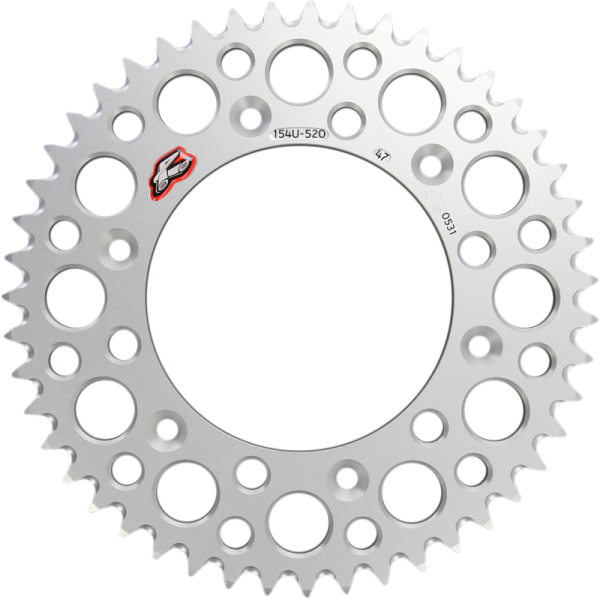 (image for) Renthal Rear Sprocket - 47T Silver