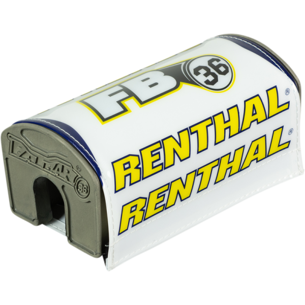 (image for) Renthal Fatbar 36 Pad - White/blue/yellow