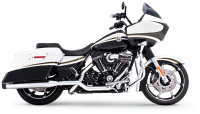 (image for) Xtreme True Dual 4" System Chrome w/ Black End Caps