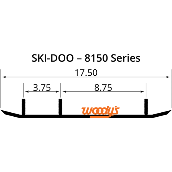 (image for) WOODYS Top-Stock Runner for Ski-Doo Summit 500/583/670 97-98