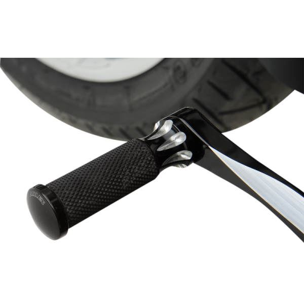 (image for) Arlen Ness Fusion Shift Peg, Deep Cut, Black