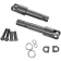 (image for) XL Forward Control Conversion Kit, Black anodized