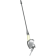 (image for) Heavy-duty top/side-mount rubber-mast antenna