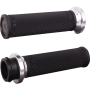 (image for) Ruffian Lock-On™ Grips - Black/Silver