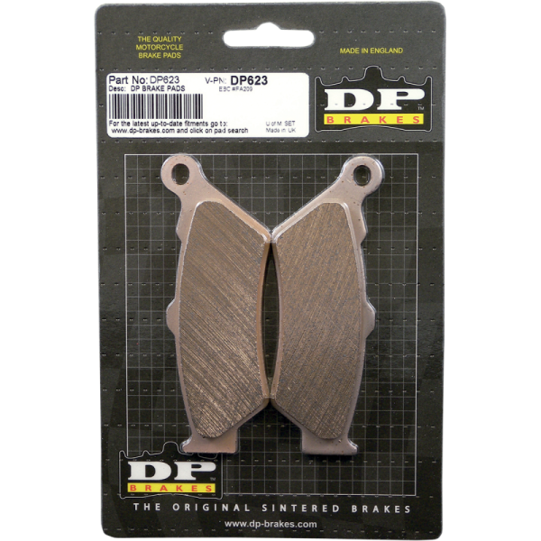 (image for) DP Brakes Front Standard Sintered Brake Pad DP623