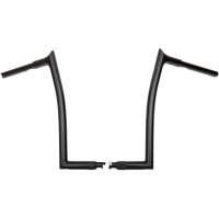 (image for) Pointed Top Handlebar Gloss Black 16 Inch