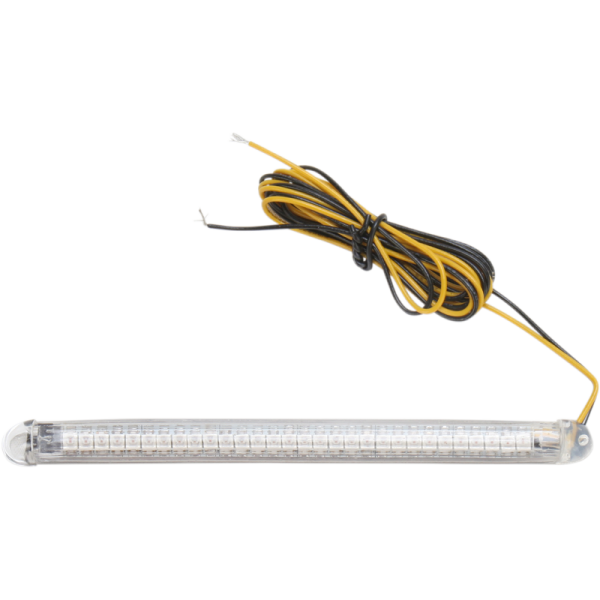 (image for) Custom Dynamics 30-LED TruFlex® Strip, Amber/Clear