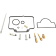 (image for) Moose Offroad Carburetor Repair Kit - 1003-0947