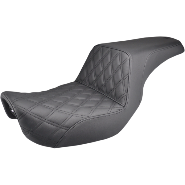 (image for) Saddlemen Step-Up Seat Black - Front LS