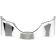 (image for) Drag Specialties Lower Batwing Fairing Skirt - Chrome