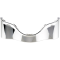 (image for) Lower Batwing Fairing Skirt - Chrome