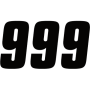 (image for) Factory Numbers - 7" Black - No. 9