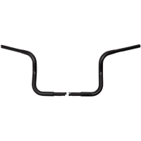 (image for) Round Top Handlebar Gloss Black 10 Inch