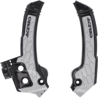 (image for) Acerbis X-Grip Frame Guard - HUSQVARNA TC/TE/FC 25-26 - Black/gray
