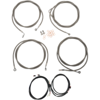 (image for) Stainless Plug-and-Play Cable Kit (8-10in Bars)