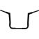 (image for) Fat Baggers 1 1/2" Flat Top EZ Install Handlebars - Gloss Black - 14" End Rise