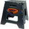 (image for) Cycra Folding Moto Stand - Black w/ orange decal