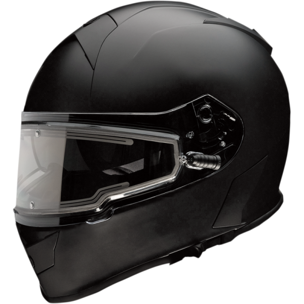 (image for) Z1R Warrant Snow Electric Helmet, Flat Black, L