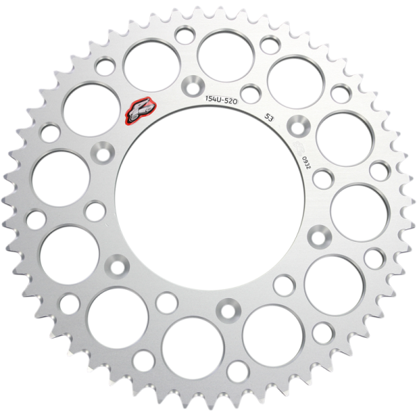 (image for) RENTHAL 53T Silver Rear Sprocket