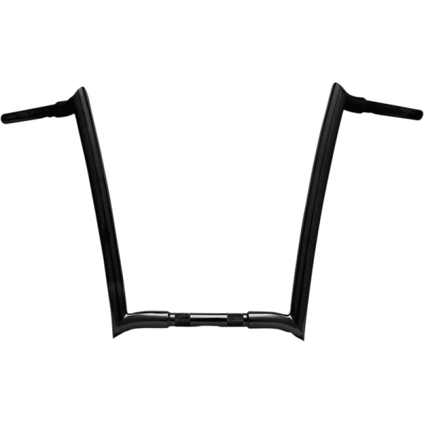 (image for) PAUL YAFFE BAGGER NATION 1 1/4" Bagger Monkey Bars - Gloss Black, 14" Rise