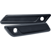 (image for) Black Saddlebag Hinge Covers