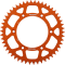 (image for) Supersprox 50T Aluminum Rear Sprocket - Orange