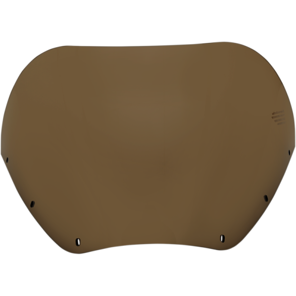 (image for) MEMPHIS SHADES HD 7" Cafe black smoke Solid Windshield