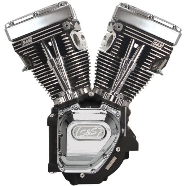 (image for) T124LC Engine, Wrinkle Black/Chrome