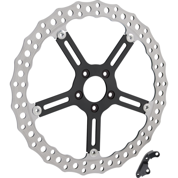 (image for) Arlen Ness 15" Big Brake Jagged Rotor Kit, Right
