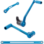 (image for) Speedliner Foot Control Kit, solo, blue anodized