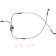 (image for) Lower Brake Line - Sterling Chromite