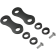 (image for) Show Chrome Handlebar Riser Shims for Honda Gold Wing