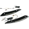 (image for) Windshield Trim LED Turn Signal Gloss Black