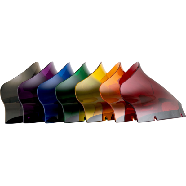 (image for) Klock Werks Kolor Flare™ Windshield 9" Orange