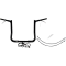 (image for) EZ Install Gloss Black 14" Pointed Top Handlebar Kit