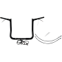 (image for) EZ Install Gloss Black 14" Pointed Top Handlebar Kit