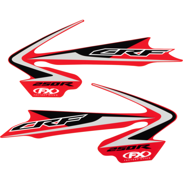 (image for) Factory Effex OEM Shroud and Tank/Shroud Graphics, Style 09 for CRF250R 04-09