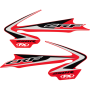 (image for) Factory Effex OEM Shroud and Tank/Shroud Graphics, Style 09 for CRF250R 04-09