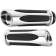 (image for) Arlen Ness Comfort Grips - Deep Cut, Chrome