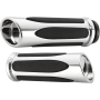 (image for) Comfort Deep Cut Grips - Chrome - 24 FLHTK/FLTRK/FLHRXS