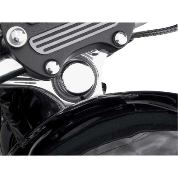 (image for) Drag Specialties Steering Stem Bolt Cover - Chrome