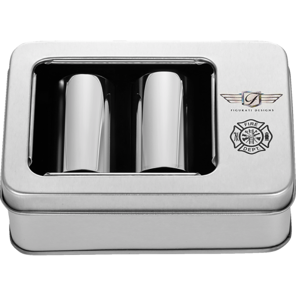 (image for) FIGURATI DESIGNS Docking Cover Mirror Polished w/ Maltese Cross