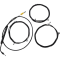 (image for) LA Choppers Midnight Braided Standard Kit for 21-23 FLTRX/S/ST (18-20in.)