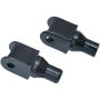 (image for) Front Footpeg Adapter for HONDA VTX1300C 03-09 (Gloss Black)