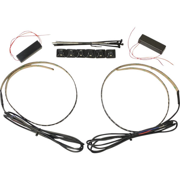 Custom Dynamics Dual Intensity Side Firing Auxiliary LED Strips