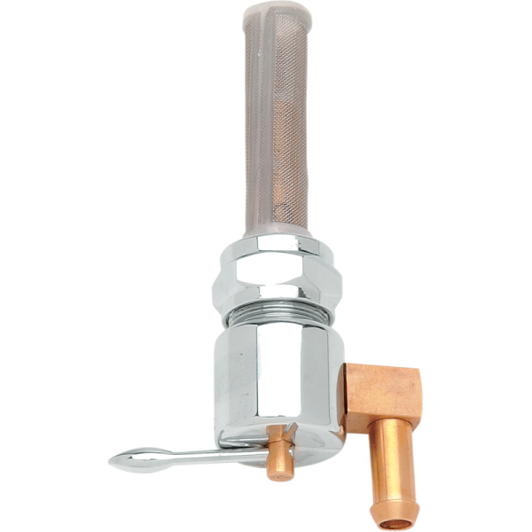 (image for) Drag Specialties Chrome Petcock Down-Facing