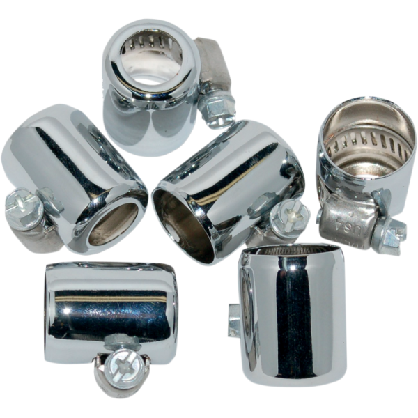 (image for) NAMZ Chrome Hose Clamps 3/8"
