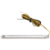 (image for) TruFlex 30-LED Strip - Amber/Clear