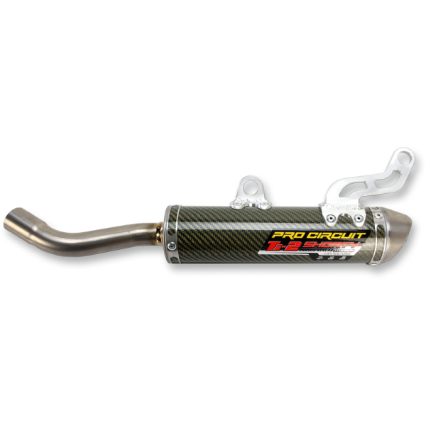 (image for) Pro Circuit Ti-2 Shorty Silencer for YAMAHA YZ250 03-25, YZ250X 16-25