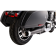 (image for) Slip-On Mufflers - 4" black w/ chrome end caps (pr.)